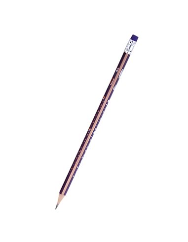 Creion negru HB cu radiera DACO CG109, SLS