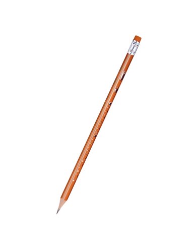 Creion negru HB cu radiera DACO CG109, SLS