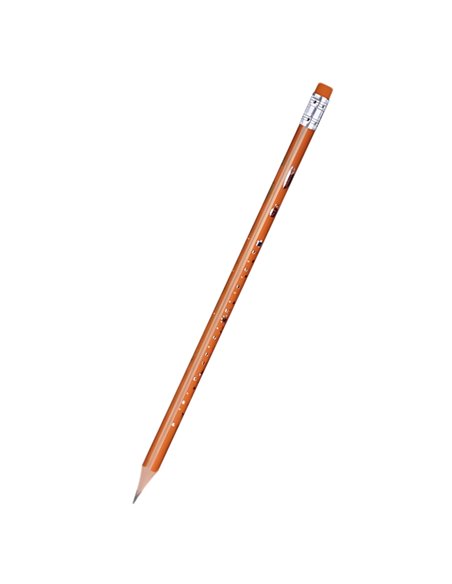 Creion negru HB cu radiera DACO CG109, SLS