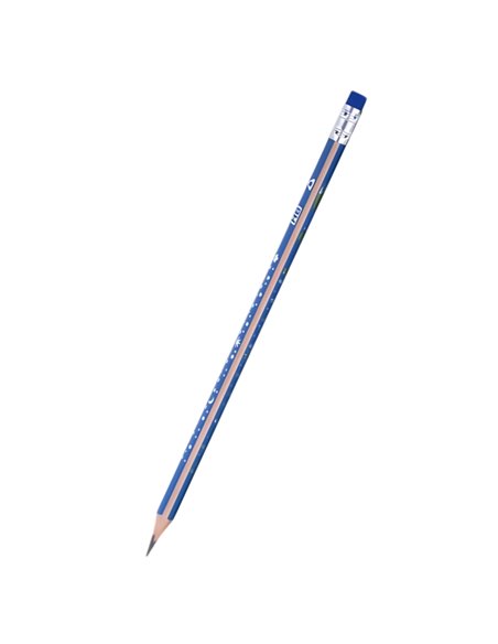 Creion negru HB cu radiera DACO CG109, SLS