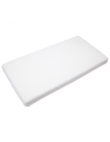 TM-HL600-501,Cearsaf din Bambus cu Elastic 60 x 120 cm Alb