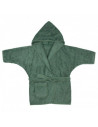 TM-BAD01-530,Halat de Baie Frotir din Bambus pentru Copii 2-4 ani Aspen Green