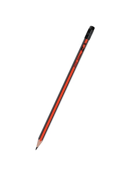 Creion negru HB cu radiera DACO CG102, Linea