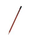 Creion negru HB cu radiera DACO CG102, Linea