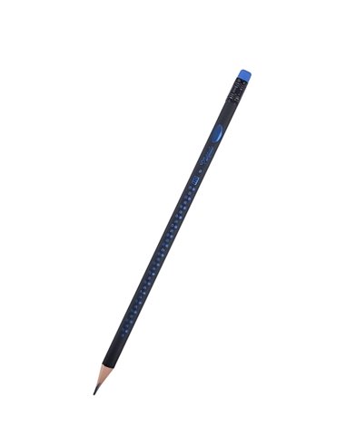 Creion negru HB cu radiera DACO CG105, Floricele