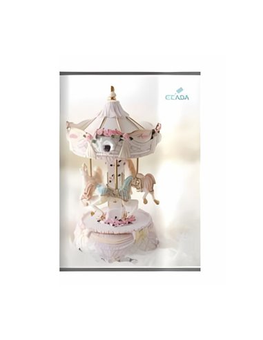 Caiet velin A5  Ecada 29548, 48 file