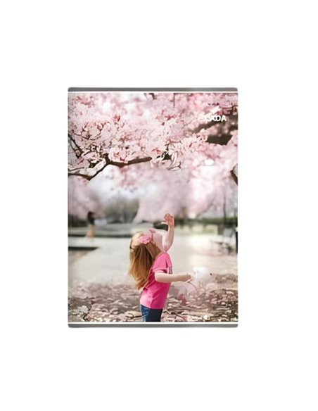 Caiet velin A5  Ecada 29548, 48 file