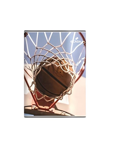 Caiet velin A5  Ecada 29548, 48 file