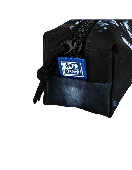 Penar etui dreptunghiular OXFORD paint, Negru
