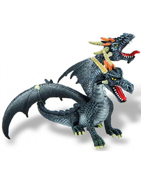 Dragon negru cu 2 capete,BL4007176755976