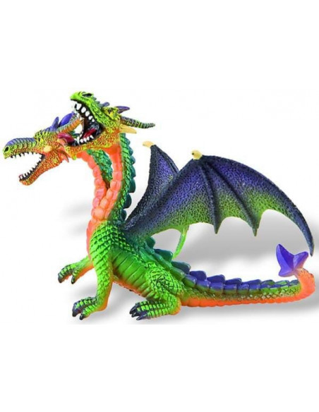 Dragon verde cu 2 capete,BL4007176755969