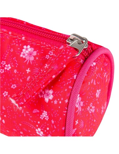 Penar etui rotund OXFORD floral, Roz 1