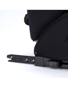 BB-BGO-2451,BabyGo - Scaun auto i-Size FreeFix Black, 76-150 cm, certificat R129 2