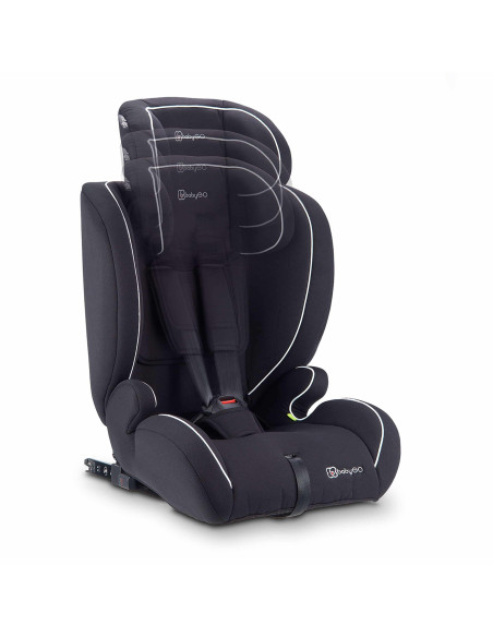 BB-BGO-2451,BabyGo - Scaun auto i-Size FreeFix Black, 76-150 cm, certificat R129