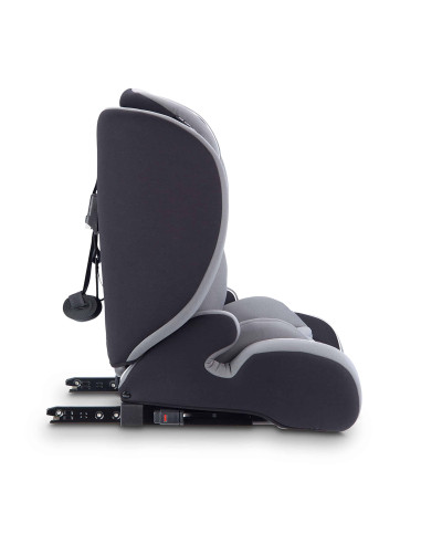 BB-BGO-2452,BabyGo - Scaun auto i-Size FreeFix Grey, 76-150 cm, certificat R129