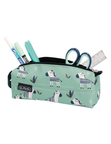 50043606,Penar tip etui quattro Herlitz, Motiv crazy zebra