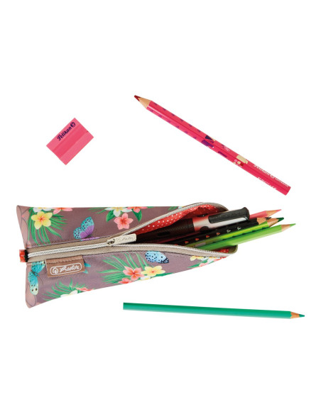 50043774,Penar tip etui cocoon Herlitz, Motiv ladylike butterflies