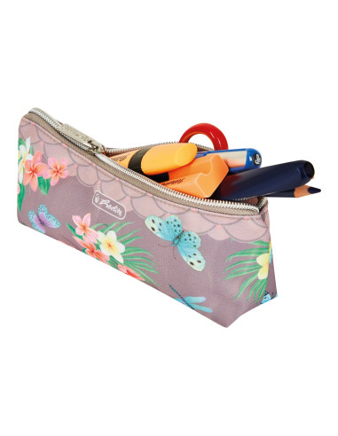 50043811,Penar tip etui Herlitz, 1 compartiment, Motiv ladylike butterflies