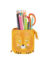 50043682,Penar tip etui + suport instrumente de scris 2 in 1Herlitz, Motiv lion