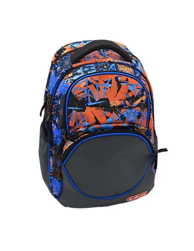 Rucsac scoala zipper cube Herlitz, Motiv street art