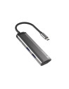 NMP-1984,USB-C Multiport adapter Natec, 2 X USB 3.0 HUB/ HDMI 4K/ USB-C PD, Fowler Slim