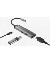 NMP-1984,USB-C Multiport adapter Natec, 2 X USB 3.0 HUB/ HDMI 4K/ USB-C PD, Fowler Slim