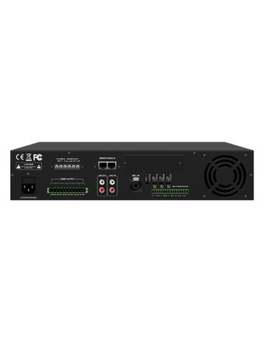 AUDA-DSP-DMA6350U,Amplificator Mixer digital DSPPA DMA6350U, 350W, cu 6 zone și stație de paging la distanță