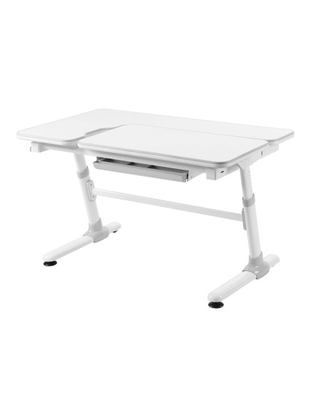 E505-GREY,Birou IT ergonomic Sit-Stand (sezut-in picioare), E505, Gri-Protecție Pardosea CADOU!