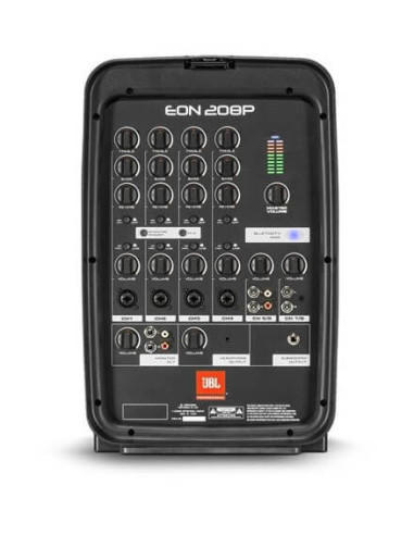 EON208P,Boxe active portabile 300W JBL EON 208P, 2 cai, mixer incorporat