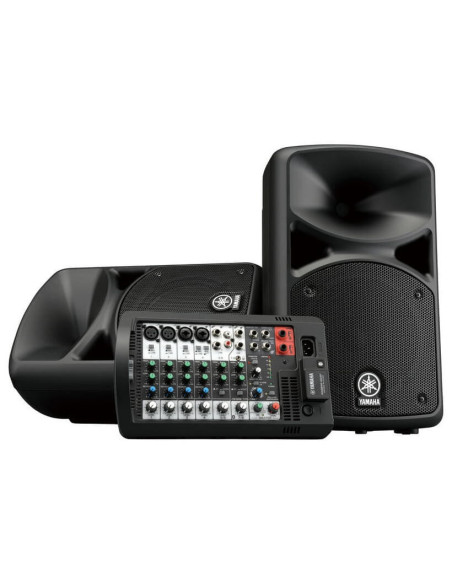 400BT,Sistem portabil PA 2x200W YAMAHA STAGEPAS 400BT, Mixer detasabil, Bluetooth