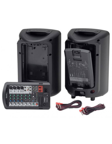 400BT,Sistem portabil PA 2x200W YAMAHA STAGEPAS 400BT, Mixer detasabil, Bluetooth