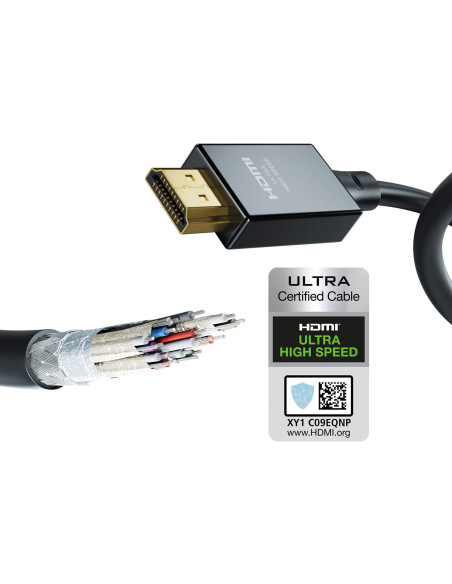 00324615,Cablu HDMI2.1, 8K/10K, Ultra High Speed, 1.5 m, 00324615, Inakustik