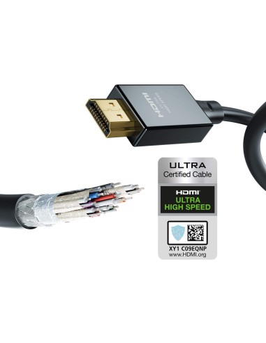 00324610,Cablu HDMI2.1, 8K/10K, Ultra High Speed, 1 m, 00324610, Inakustik
