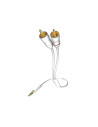 003100005,Cablu de legatura jack 3.5" la 2xRCA Inakustik Star, 0.5m, Gold plated, ecranat cu folie, alb, 003100005