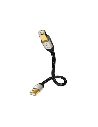 00670001,Cablu USB A B, Inakustik,26AWG, SF-FTP, Excellence, 1m, 00670001