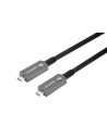 AOC-USB-CCDV-10,Cablu optic USB C 3.1 Gen2, Type C to C, Infobit iFiber AOC-USB-CCDV-10, Data + Video + PD, 10 Gbps, 10m