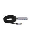 iCable-USB-ACC-H14,Cablu Hub 4 USB 3.2 5GBPS, Infobit iCable-USB-ACC-H14, 5Gbps, 10 m