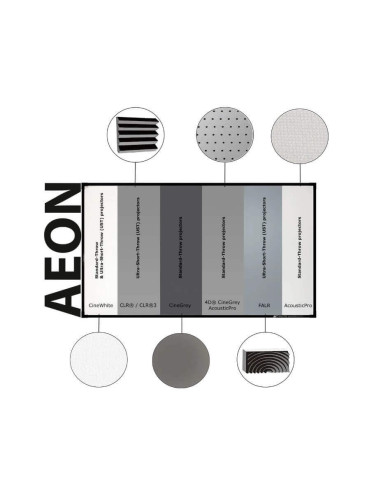 AR120H-CLR3,Ecran de proiectie EliteScreens AR120H-CLR3, rama fixa, 266 x 149 (120"), Ambient Light Rejecting, ALR ULTRA SHORT