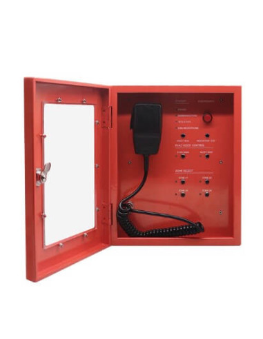 AUDM-DSP-PAVA4400,Microfon Pompier DSPPA PAVA4400, Certificare EN54