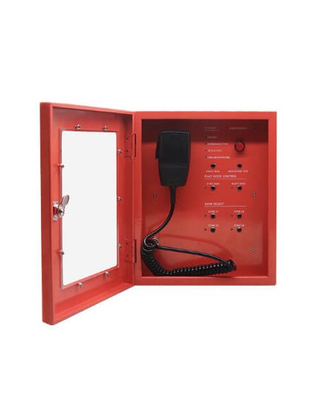 AUDM-DSP-PAVA4400,Microfon Pompier DSPPA PAVA4400, Certificare EN54
