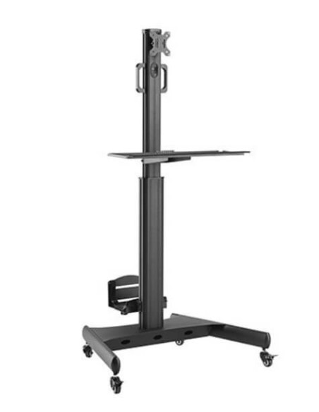 BM-WST02,PC Workstation mobil cu raft CPU, Blackmonut BM-WST02, 13"-32", max.8kg, negru