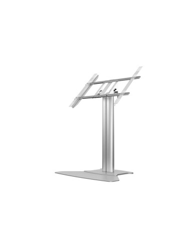 7350073737420,Stand LCD de podea Single Multibrackets MB-7420, 32-55", aluminiu, max.60 kg, argintiu