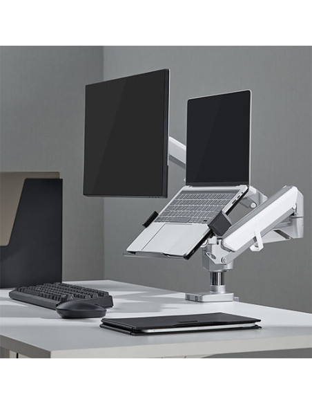 NBH-6E-BLACK,Suport laptop universal Blackmount BM-NBH-6E,11.6"-17.3" max.9kg, negru, din otel