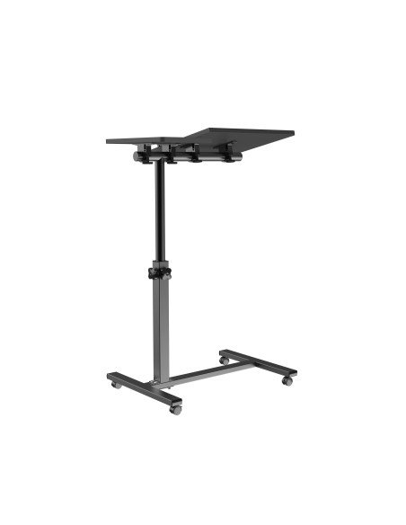 P300,Masa laptop/videoproiector reglabil pe inaltime Blackmount P300, 58 - 90 cm, Max.10 Kg, Negru