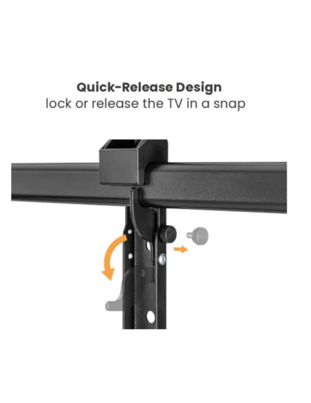 BM-X77HD,Suport TV de perete Full-Motion pentru ecrane mari, Blackmount BM-X77HD, 43”-100”, max.120 kg