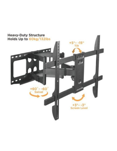 BM-X69,Suport TV de perete Full-Motion Blackmount BM-X69, 37"-80", max.60 kg