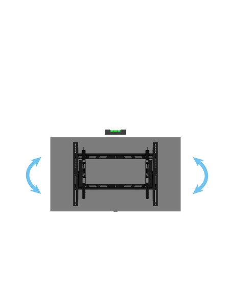 7350105216299,Suport TV perete Multibrackets MB-6299, diagonala 43''-86", max. 60kg, inclinare si rotire reglabila