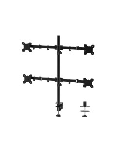 BM-MENG04,Suport Monitor BlackMount MENG04, 4 monitoare 10-27", cu menghina, max.8kg/monitor