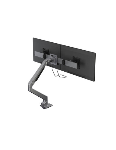 7350073735938,Suport 2 monitoare Gas Lift Multibrackets MB-5938, 15"-28", min.2x1-max.2x5 kg, argintiu