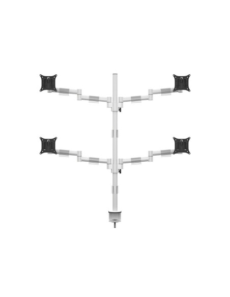 7350073735587,Suport 4 monitoare Multibrackets MB-5587 Officeline Quad, 15"-30", max.8 kg/ecran, alb